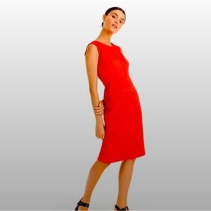 J Crew Portfolio Dress Red